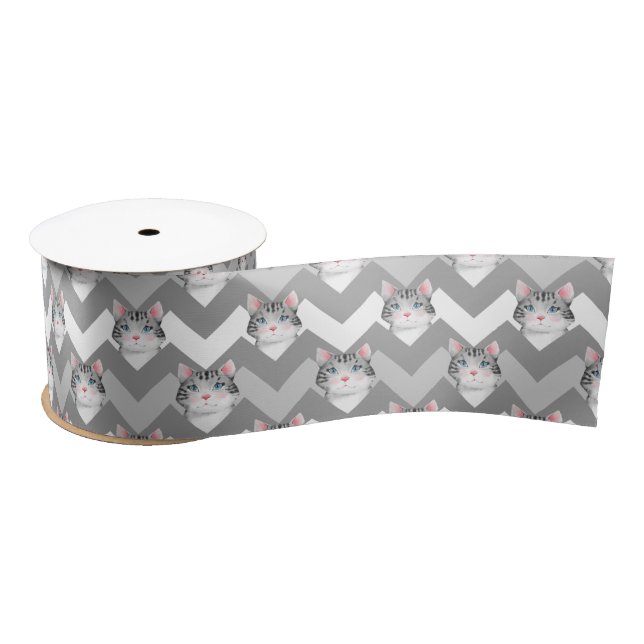 Cats! Satin Ribbon (Spool)