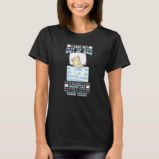 Cats Saying  Lazy Saying Grumpy  19 T-Shirt (Front)
