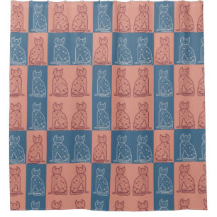 Cats Shower Curtain