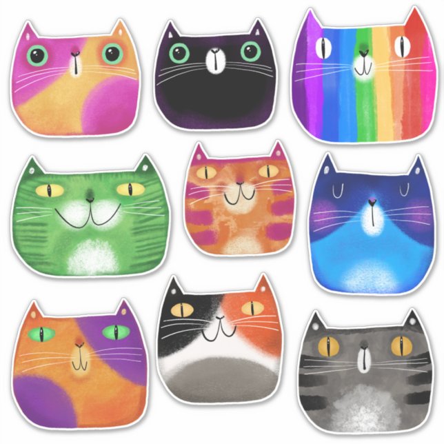 Cats Sticker (Front)