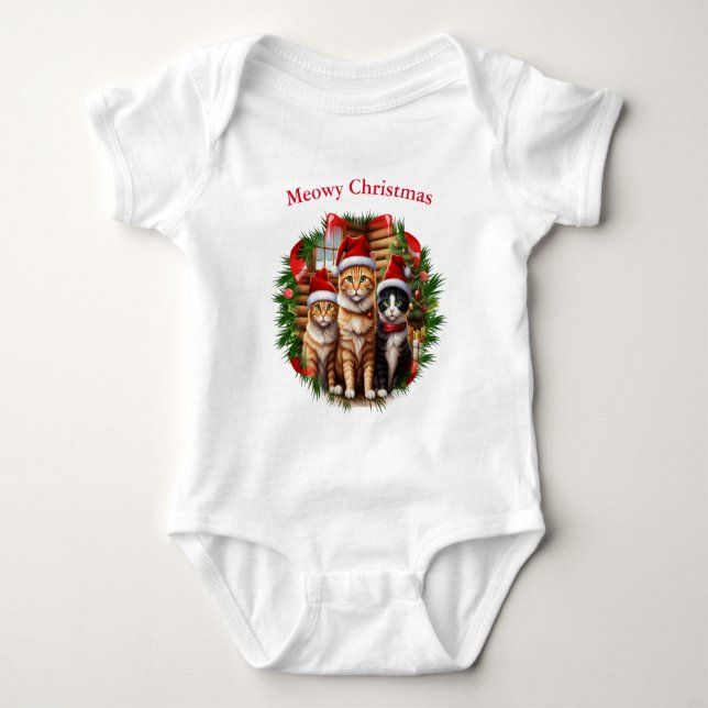 Cats t-shirts Christmas (Front)