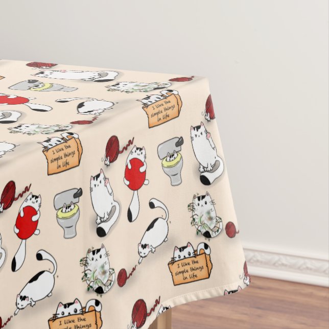 Cats Tablecloth (In Situ)