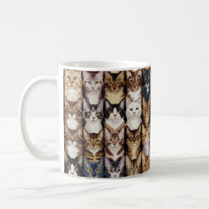 Cats texture coffee mug