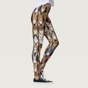 Cats  texture leggings