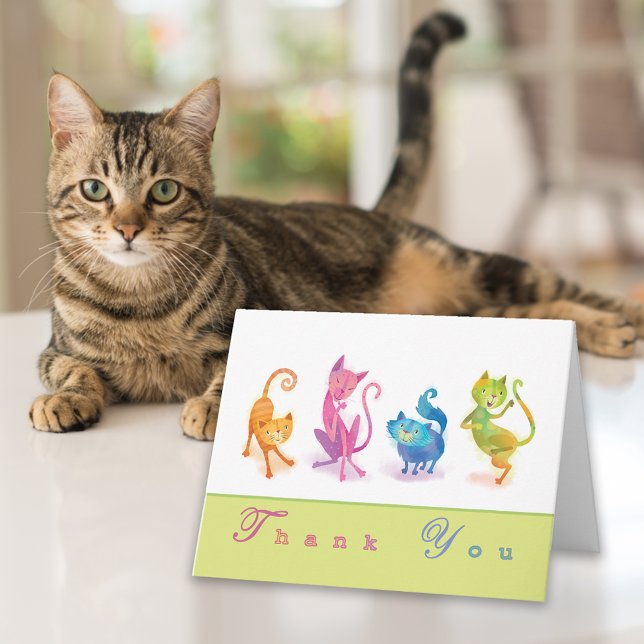 Cats Thank You Notecard (Creator Uploaded)