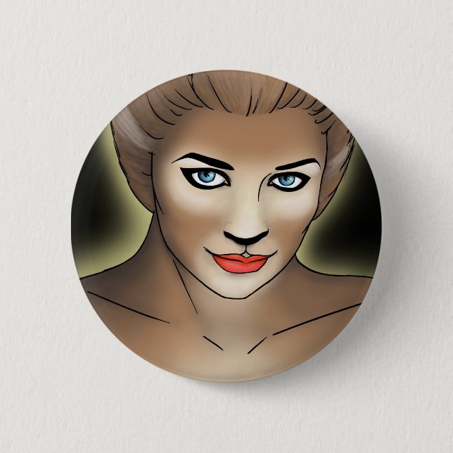 Cats the Musical - Cassandra 6 Cm Round Badge (Front)