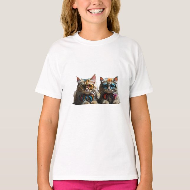 cats tshirt for kids T-Shirt (Front)