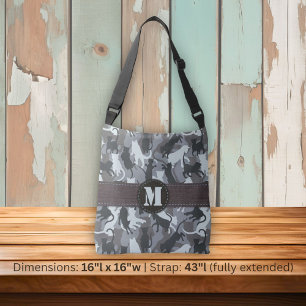 Cats Urban Camouflage Crossbody Bag