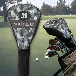 Cats Urban Camouflage Golf Head Cover