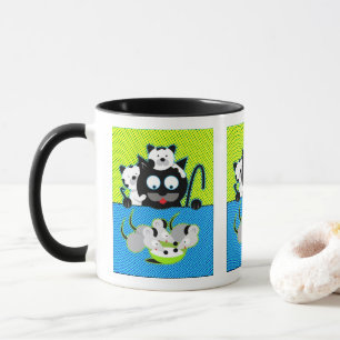 Cats vs. Mice Coffee Mug