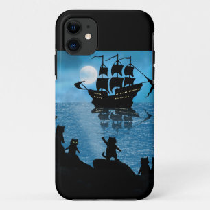 Cats waving to Ship Case-Mate iPhone Case