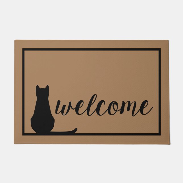 Cat's Welcome Doormat (Front)