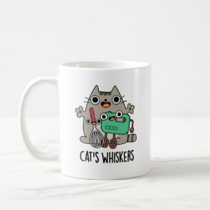 Cat's Whiskers Funny Baking Pun  Coffee Mug