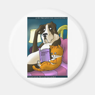 Cats Who Love Too Much Funny Gifts Tees & Cards Magnet