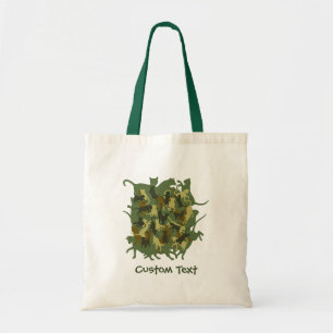 Cats Woodland Camouflage Tote Bag