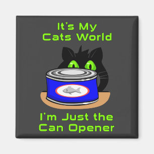 Cats World Magnet