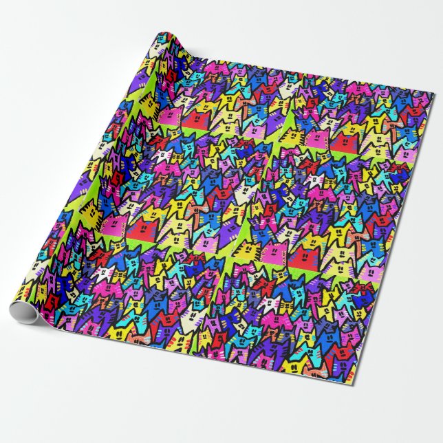 CATS Wrapping Paper (Unrolled)