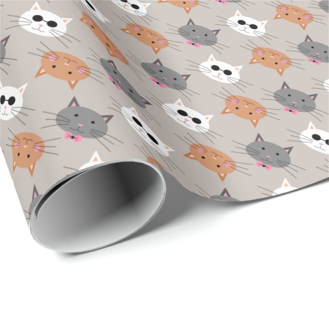 Cats Wrapping Paper (Roll Corner)
