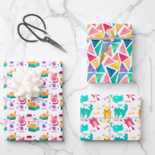 Cats Wrapping Paper Sheets