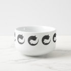 Cats yin and yang mandala - Choose background colo