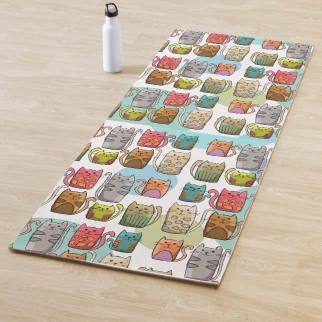 Cats! Yoga Mat (In Situ)