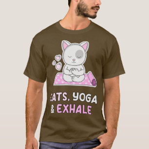 Cats Yoga T-Shirt