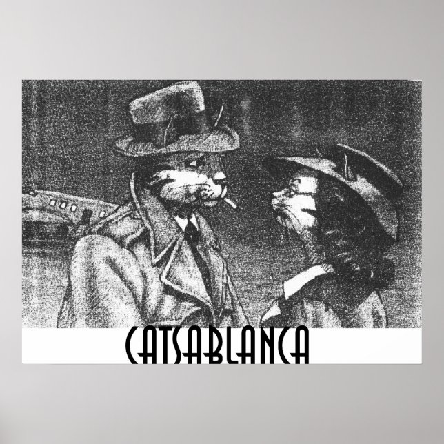 CATSABLANCA POSTER (Front)
