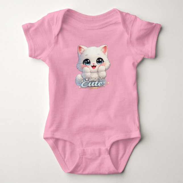 Catsera 1.0 baby bodysuit (Front)