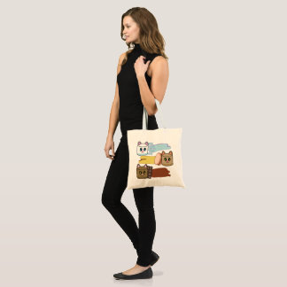 catshmallow tote bag