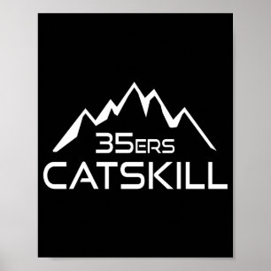 Catskill 35er Mountain Poster