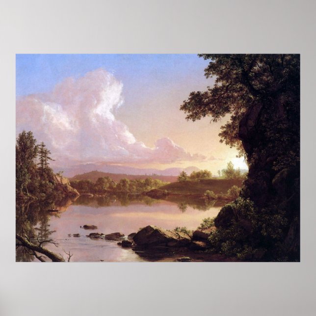 Catskill Creek by Frederic Edwin Church Poster (Front)