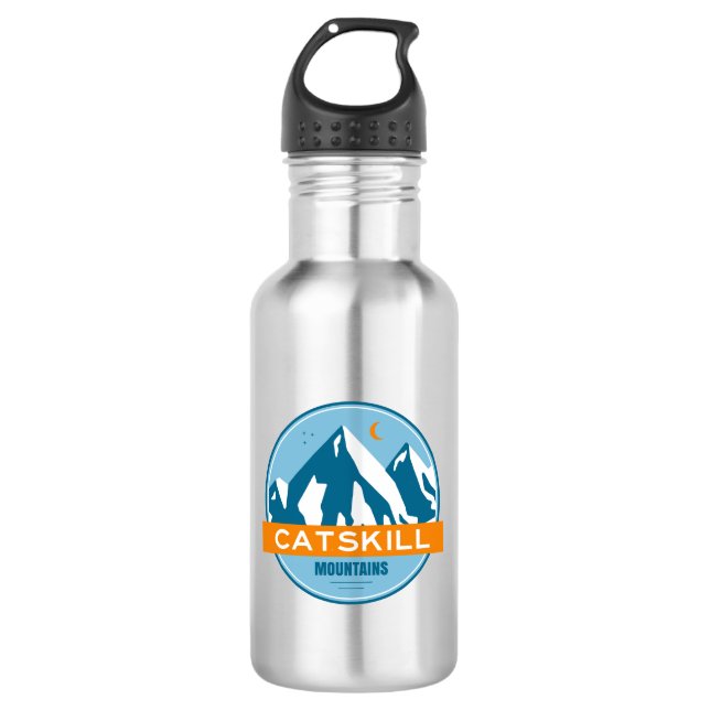 Catskill Mountains New York 532 Ml Water Bottle (Front)
