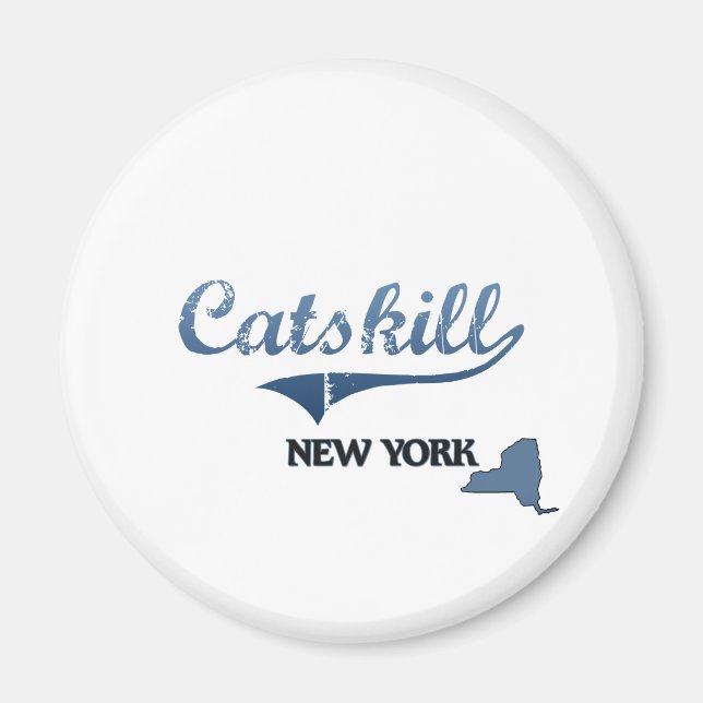 Catskill New York City Classic Magnet (Front)
