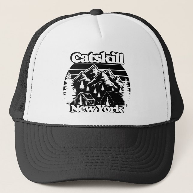 Catskill New York Trucker Hat (Front)