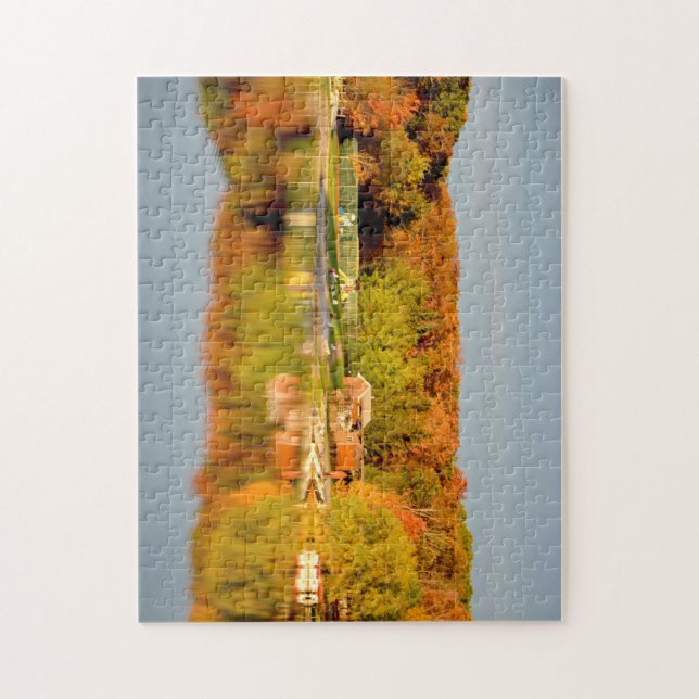 Catskills in Fall puzzle (Vertical)