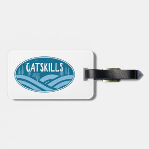 Catskills New York Outdoors Luggage Tag