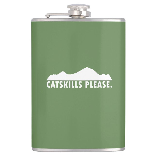 Catskills Please Hip Flask (Front)