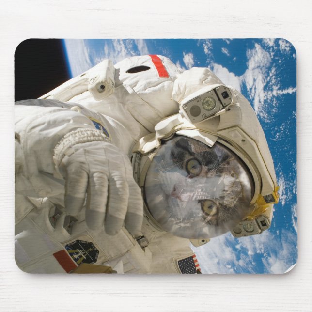 Catstronaut, Astronaut, Mouse Mat (Front)