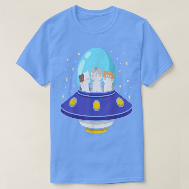 Catstronaut Cat Astronaut  Funny Science  T-Shirt (Design Front)