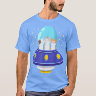 Catstronaut Cat Astronaut Funny Science T-Shirt