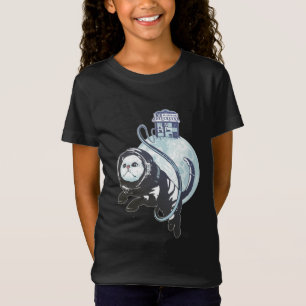 Catstronaut Cat in Space T-Shirt