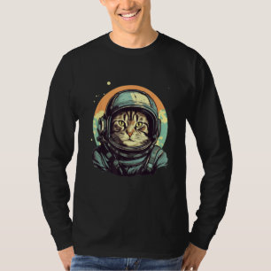 Catstronaut- Cat Sarcastic Novelty Funny Sarcastic T-Shirt