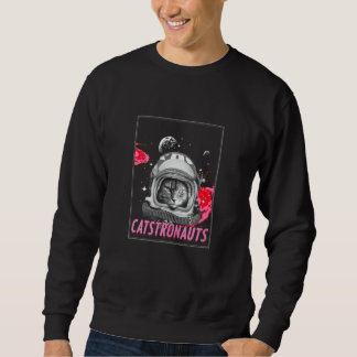 Catstronaut Space Cat Astronaut Scientist Sweatshirt