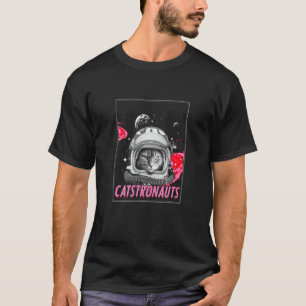 Catstronaut Space Cat Astronaut Scientist T-Shirt