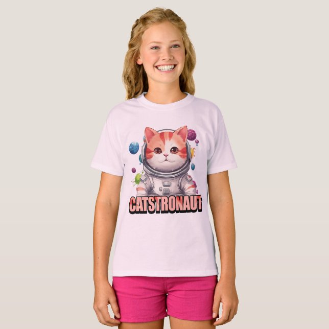 Catstronaut T-Shirt (Front Full)