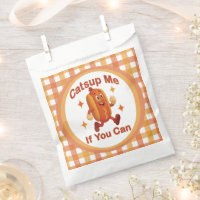 Catsup Me If You Can Funny Hot Dog – Ketchup Pun