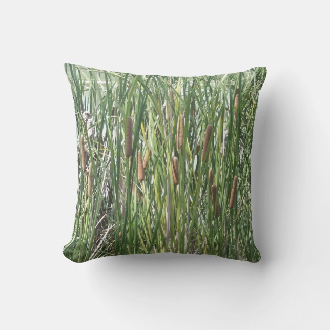 Cattails Cushion (Front)