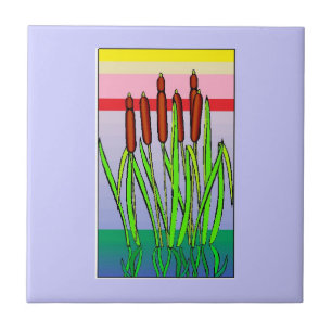 Cattails Tile
