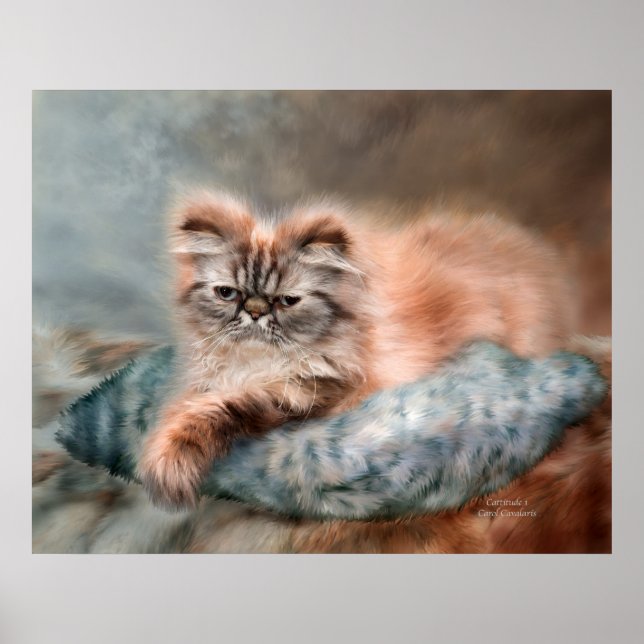 Cattitude 1 Art Poster/Print Poster (Front)