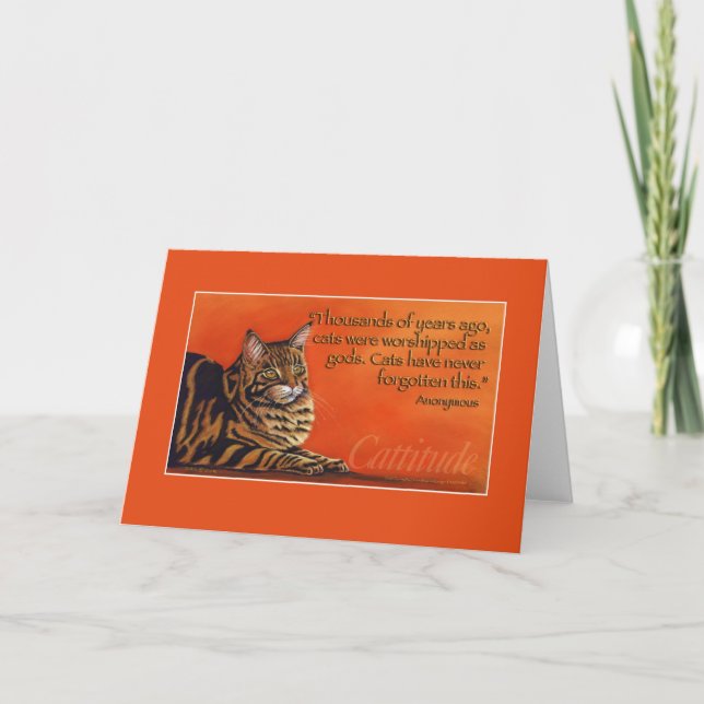 Cattitude Card (Front)